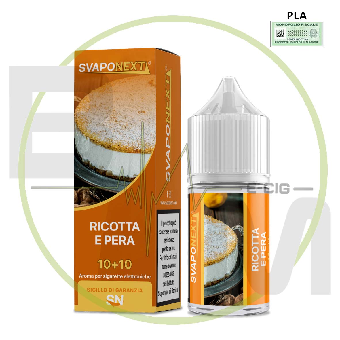 Ricotta e Pera  - Svaponext - Aroma 10ml Mini Shot.jpg