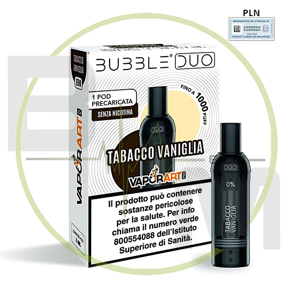 Tabacco Vaniglia Pod precaricata 2ml BUBBLE DUO.jpg